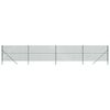 vidaXL Chain Link Fence Green 1.8x10 m