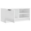 vidaXL TV Cabinets 2 pcs High Gloss White 80x35x36.5cm Engineered Wood