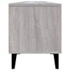 vidaXL TV Cabinet Grey Sonoma 180x31.5x40 cm Engineered Wood