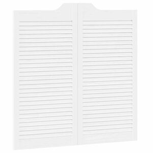 vidaXL Swing Doors 100 x 50 cm Solid Pine Wood White