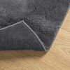 vidaXL Rug HUARTE Short Pile Soft and Washable Anthracite 160x160 cm
