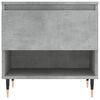 vidaXL Coffee Table Concrete Grey 50x46x50 cm Engineered Wood