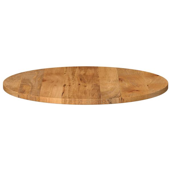 vidaXL Table Top &Oslash; 80x2.5 cm Round Solid Wood Mango