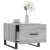 vidaXL Coffee Table Grey Sonoma 50x50x40 cm Engineered Wood