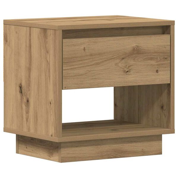 vidaXL Nightstand Artisan Oak 45 x 34 x 44 cm Engineered Wood