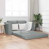 vidaXL Sofa Bed Light grey 148 x 71 x 83 cm Fabric