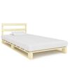vidaXL Pallet Bed Frame without Mattress Solid Pine Wood 90x200 cm