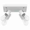 vidaXL Ceiling Spotlight White 26.5 x 26 x 11.5 cm Metal