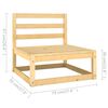 vidaXL 8 Piece Garden Lounge Set Solid Wood Pine