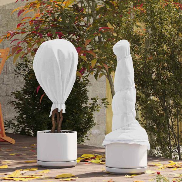 vidaXL Frost Protection Plant Fleece White 20 x 1.6 m Non-woven Fabric