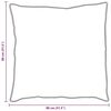 vidaXL Duvet with Pillow 2 pcs White Microfiber