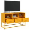 vidaXL TV Cabinet Mustard Yellow 100.5x39x60.5 cm Steel