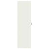 vidaXL Storage Cabinet 2 pcs White 90 x 40 x 140 cm Steel