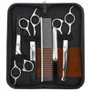 vidaXL 6 Piece Dog Grooming Scissors Set Stainless Steel