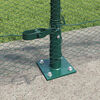 vidaXL Fence Post Green 10 x 0.8 m (13 mm mesh) Steel and PVC
