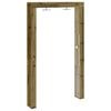 vidaXL Outdoor Shower 226 cm Impregnated Pine Wood and Stainless Steel