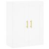 vidaXL Wall Mounted Cabinet White 69.5x34x90 cm Engineered Wood