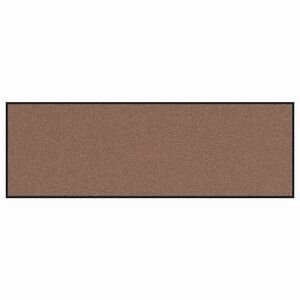 vidaXL Doormat Brown and Black 60 x 180 cm Polypropylene and vinyl