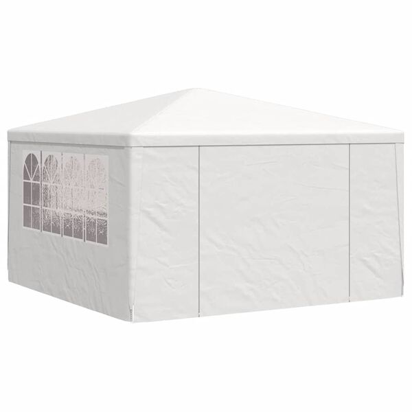 vidaXL Professional Party Tent with Side Walls 4x4 m White 90 g/m?