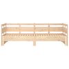 vidaXL Pull-out Day Bed without Mattress Solid Wood Pine 2x(90x190) cm