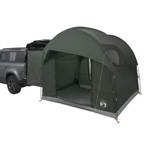 vidaXL Tailgate Tent with Rainfly Water-resistant 4-Person Army Green