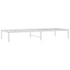 vidaXL Metal Bed Frame without Mattress White 80x200cm