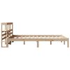 vidaXL Bed Frame without Mattress 150x200 cm King Size Solid Wood Pine