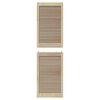 vidaXL Cabinet Door 4 pcs Natural 170 x 49.5 x 2.1 cm Solid pine wood