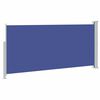 vidaXL Retractable Side Awning 140 x 300 cm Blue