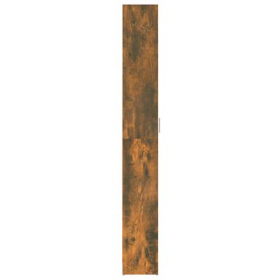 vidaXL Hallway Wardrobe Smoked Oak 55x25x189 cm Engineered Wood