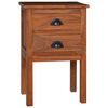 vidaXL Bedside Cabinet 40x35x60 cm Solid Teak Wood