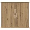 vidaXL Aquarium Stand Artisan Oak 81x36x73 cm Engineered Wood