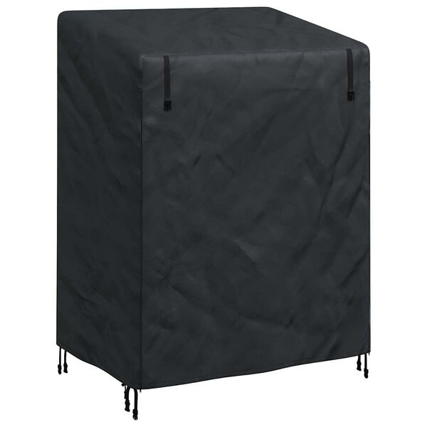 vidaXL Outdoor Swing Cover Black 120 x 90 x 155 cm 600D Oxford Fbric