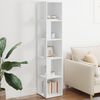 vidaXL Corner Cabinet White 33x33x164.5 cm Engineered Wood
