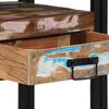 vidaXL Console Table Multicolour 90 x 33 x 75 cm Solid Reclaim Wood