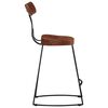 vidaXL Bar Stools 2 pcs 49x43x79 cm Solid Wood Mango