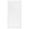 vidaXL Cabinet Door Louvred Design White 99.3x49.4 cm Solid Wood Pine