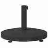 vidaXL Parasol Base Black 48 x 48 x 32 cm