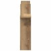 vidaXL Wall Shelves 2 pcs Artisian Oak 50x12x50 cm Engineered Wood