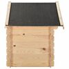 vidaXL Dog House 120x70x100.6 cm Solid Pine Wood 14 mm