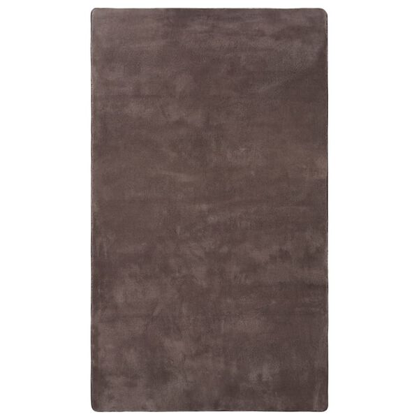 vidaXL Teddy Rug Taupe 300x200 cm