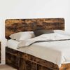 vidaXL Headboard Smoked Oak 140 cm Engineered wood