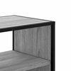 vidaXL TV Cabinet Grey Sonoma 80x31x39.5 cm Engineered Wood and Metal