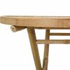 vidaXL Garden Table Natural 80 x 70 cm Bamboo