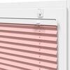 vidaXL Pleated Blind Pink 50x200 cm Fabric Width 49.4 cm Polyester