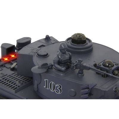JAMARA 2 Piece RC Tank Battle Set Tiger 2.4 GHz 1:28
