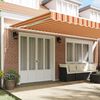 vidaXL Retractable Awning Retractable Yellow and Orange 600 x 300 cm