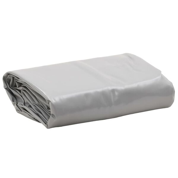 vidaXL Tarpaulin Grey 2.5x4.5 m 650 g/m&sup2;