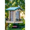 dobar Bird Feeder with Silo Wood Natural and Green