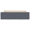 vidaXL Bed Storage Drawers 2 pcs Dark Grey Engineered Wood and Velvet